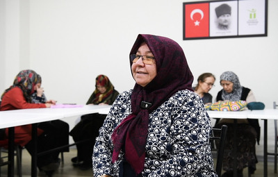 "BAŞKANIMIZ AHMET ATAÇ SAYESİNDE ÜRETİYORUZ"